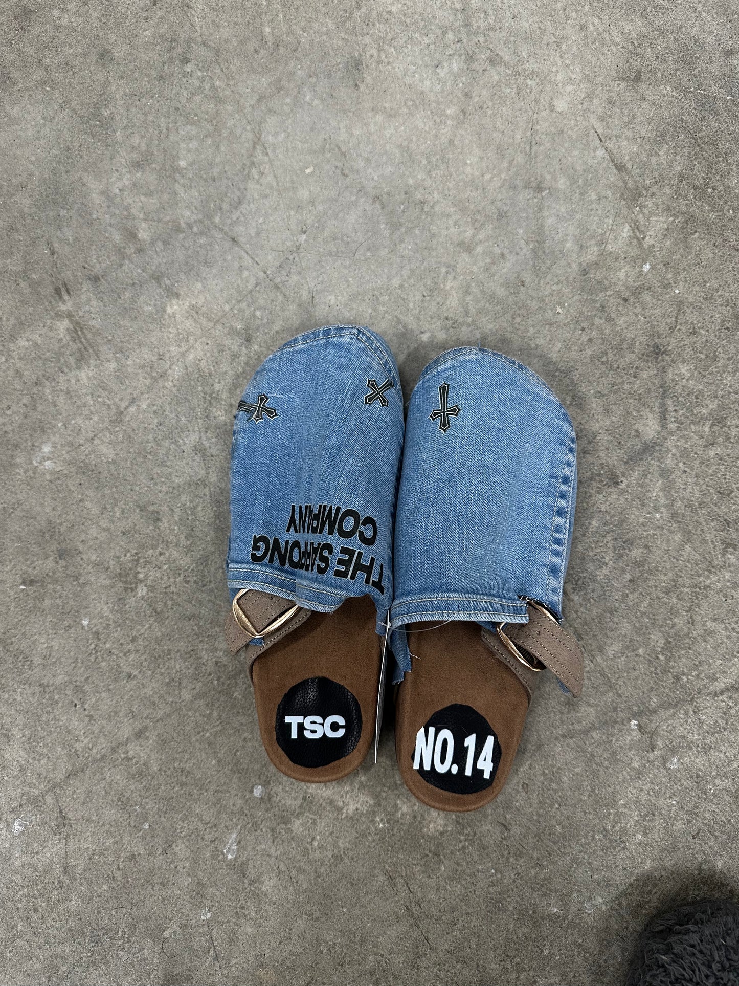 TSC denim Clog