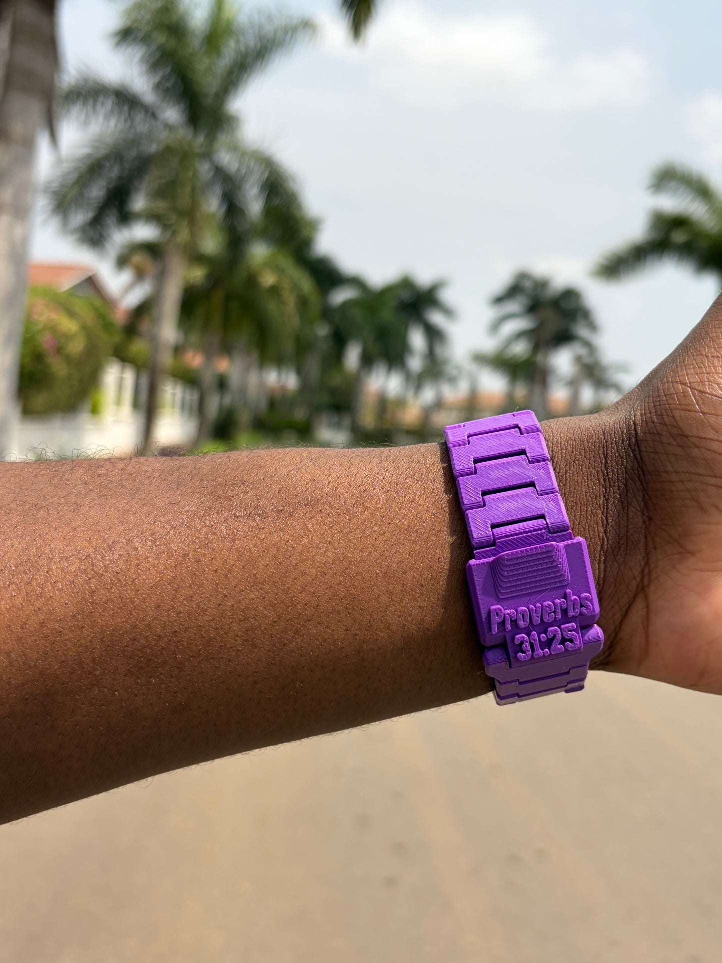 TSC Faith Based Watch Purple