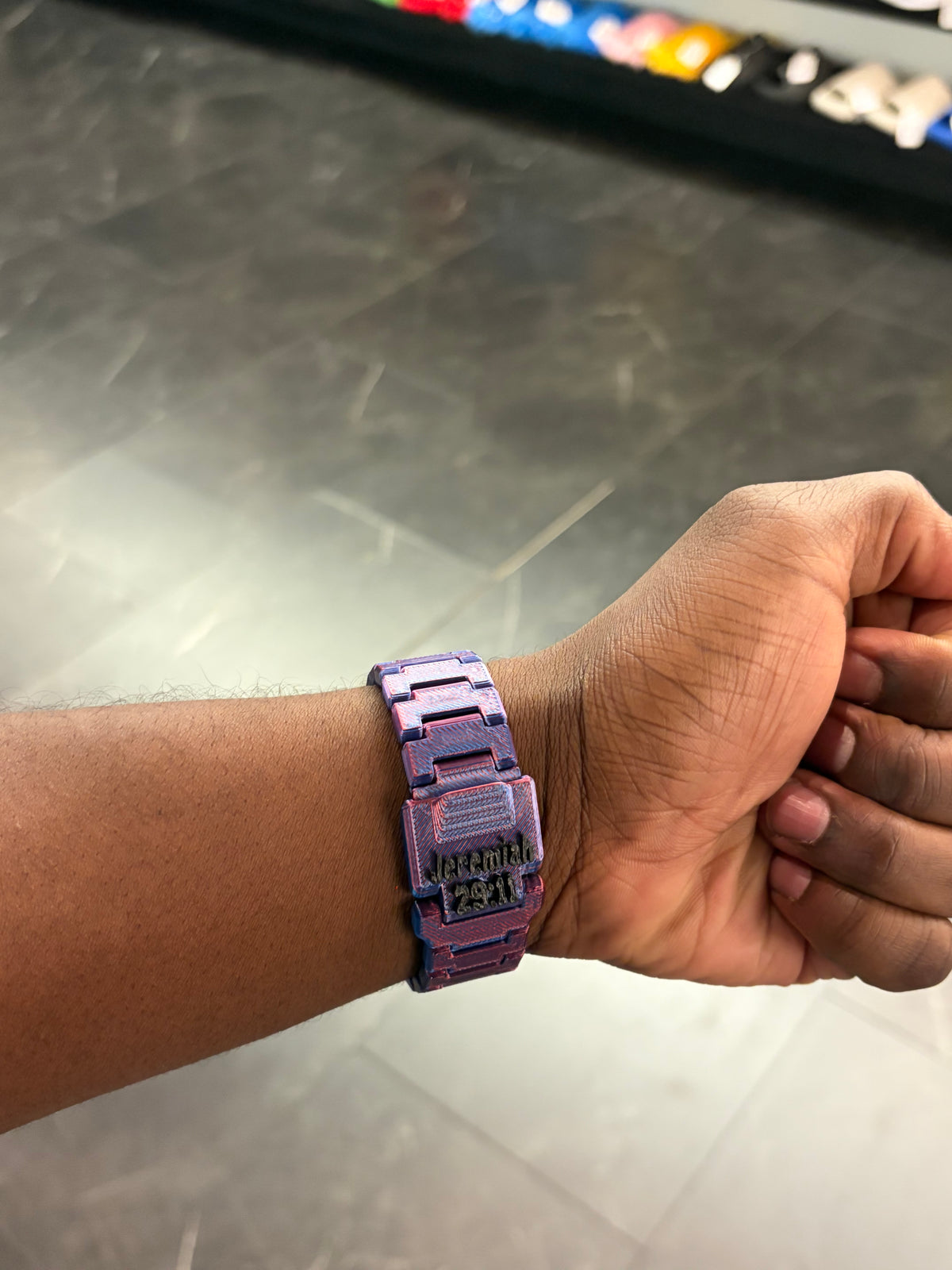 SARPONG Faith Based Watch Pearlescent Purple Two Tone