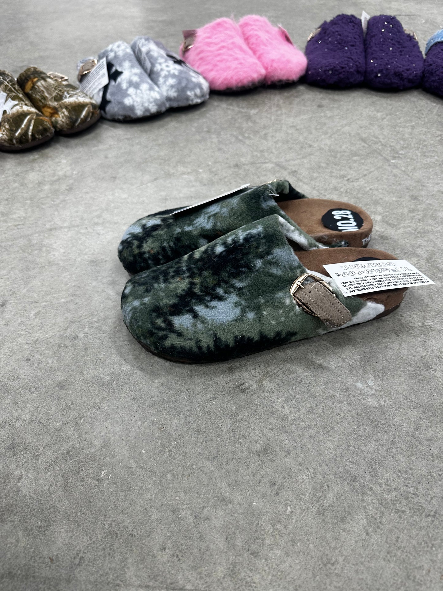 TSC Camo fur Clog