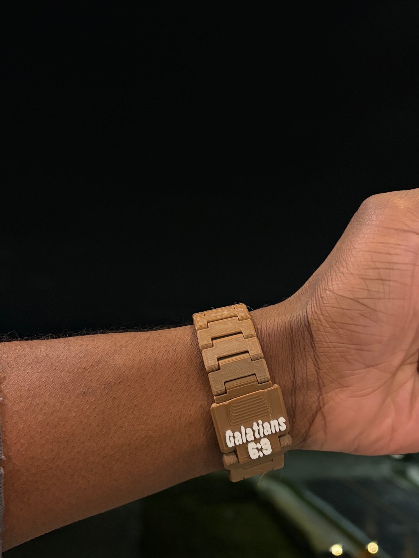 TSC Faith Based Watch Brown/White V2