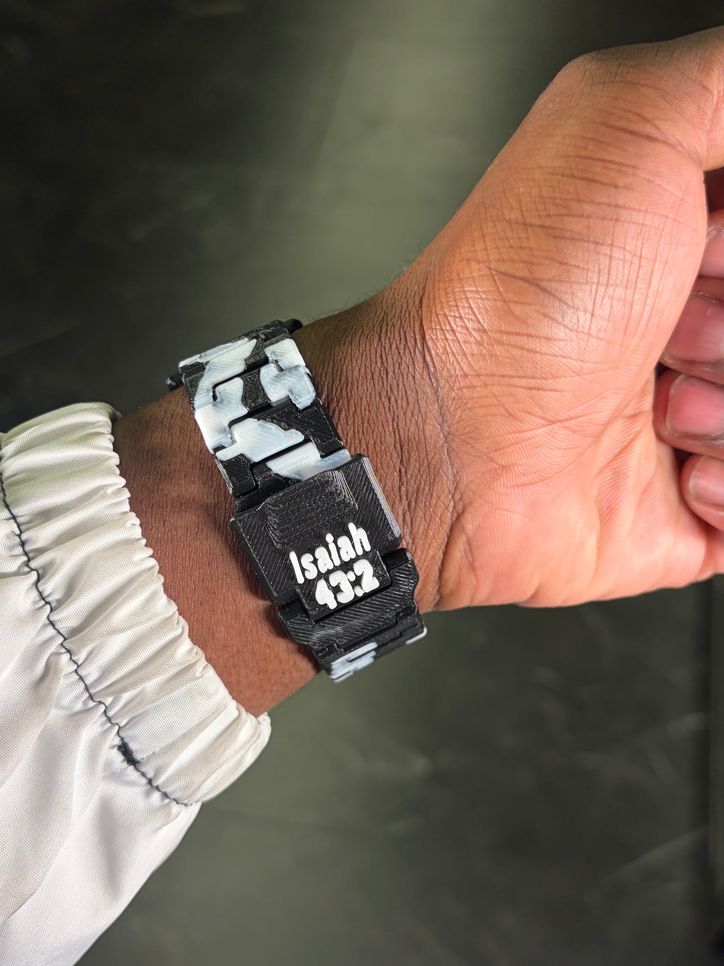 TSC Faith Based Watch Black/White Camo