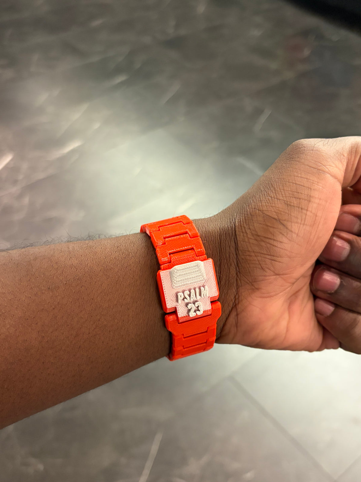 SARPONG Faith Based Watch Silver/Red V3