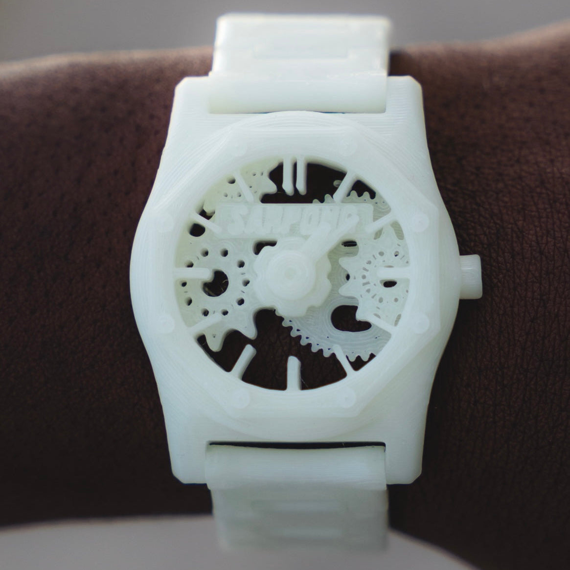 Sarpong faith watch 006-Kingdom Dial (Bone white)