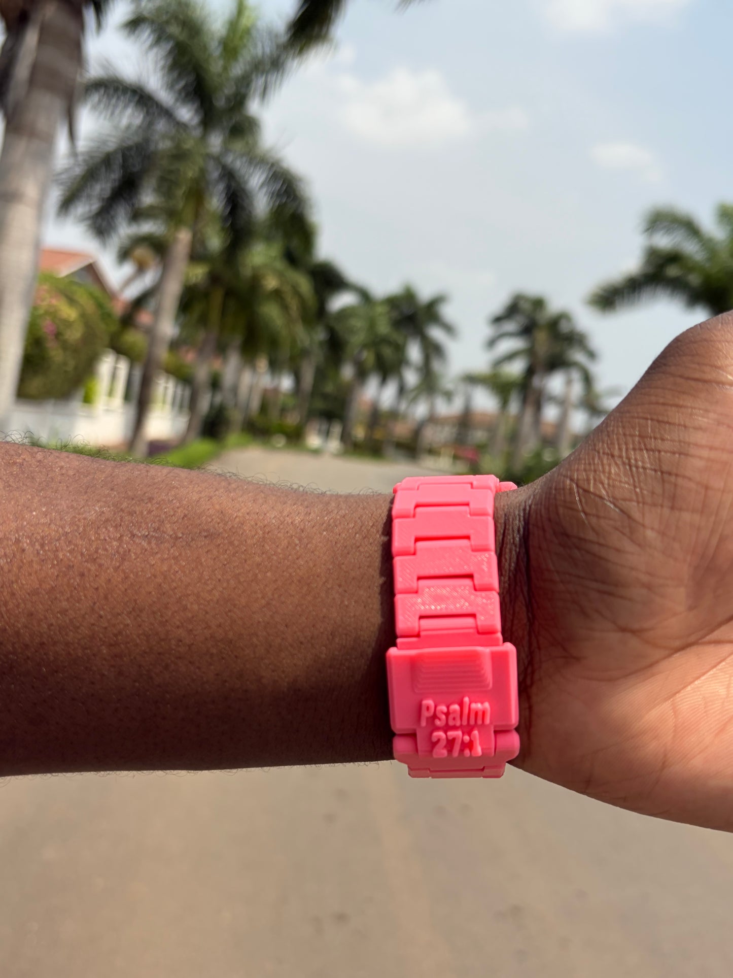 TSC Faith Based Watch Neon Pink
