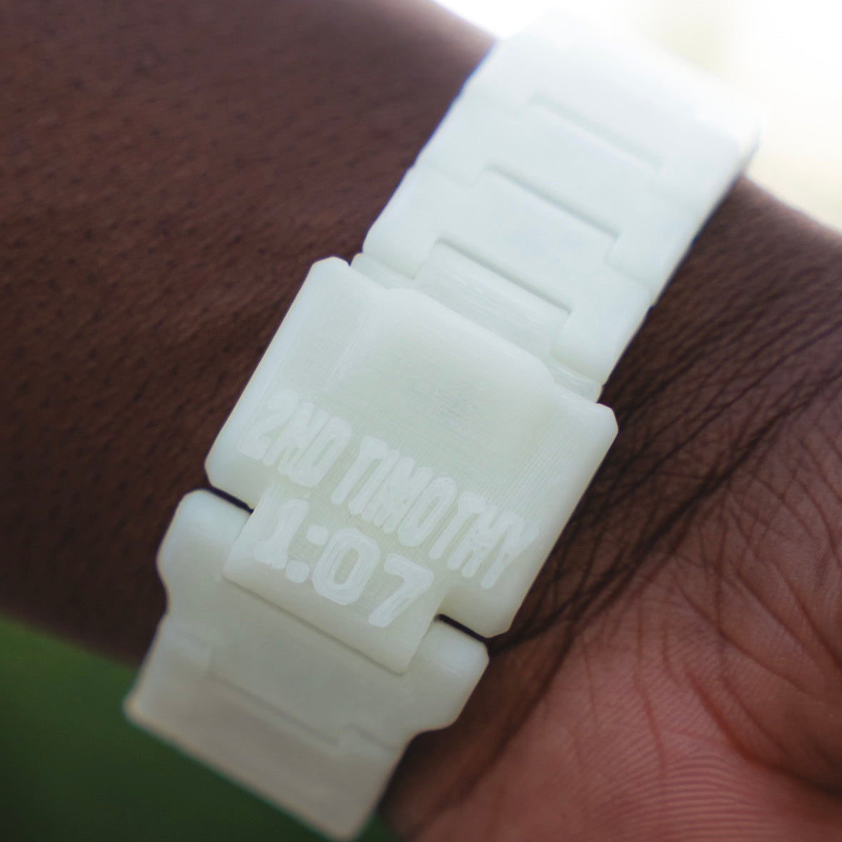 Sarpong faith watch 006-Kingdom Dial (Bone white)