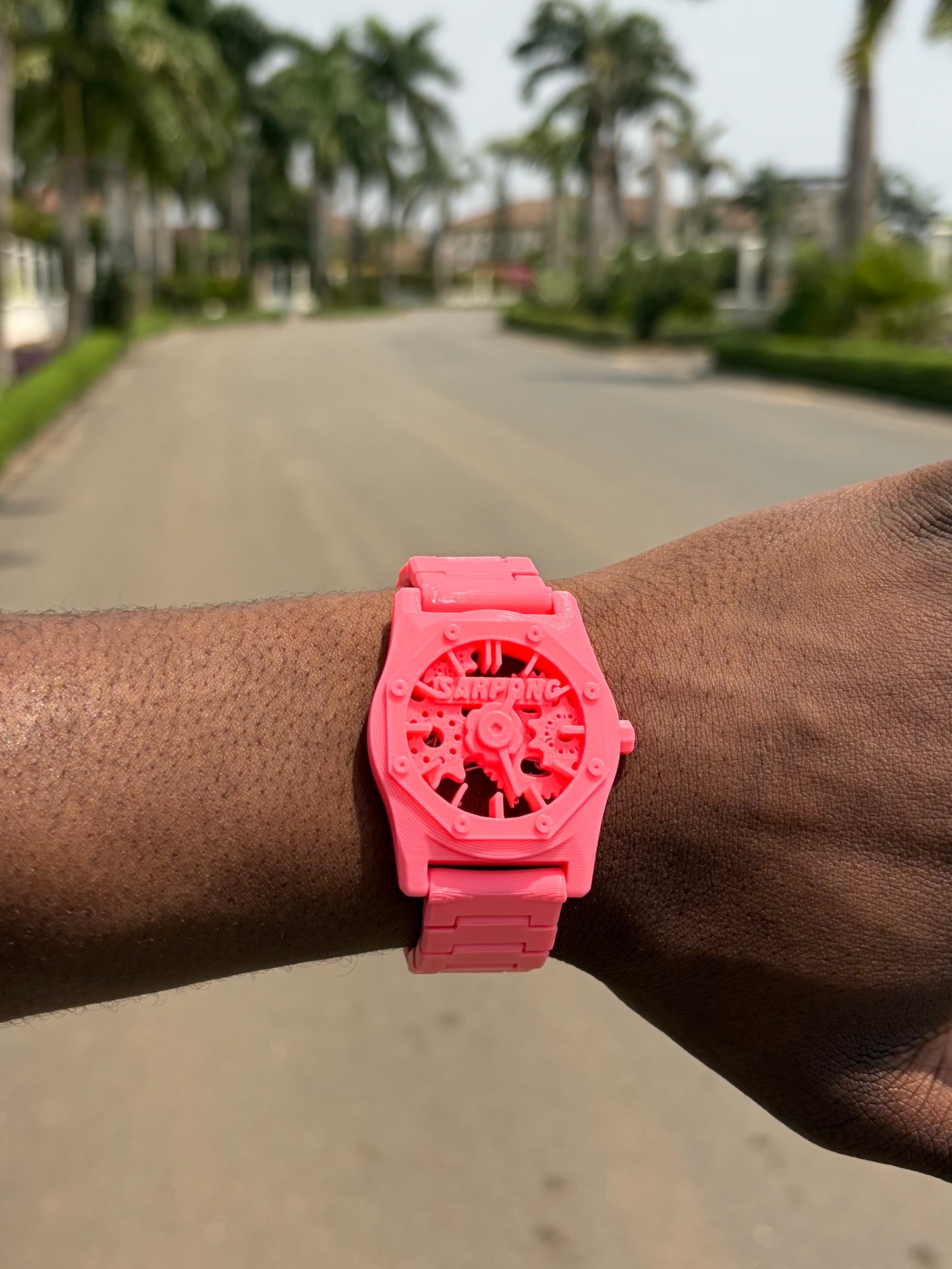 TSC Faith Based Watch Neon Pink