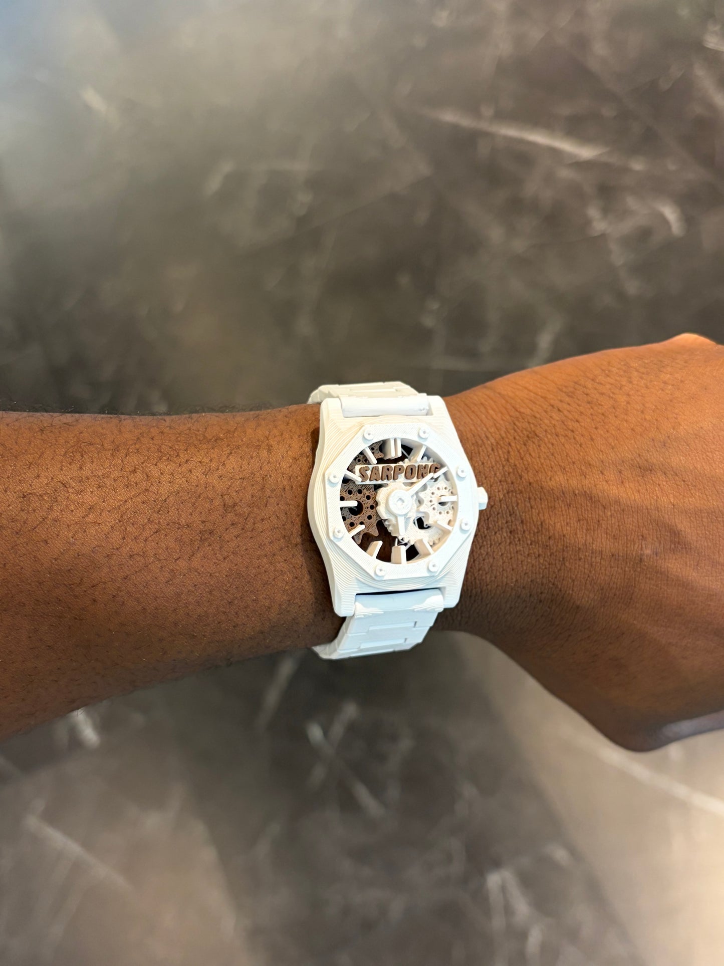 TSC Faith Based Watch White/Brown V3