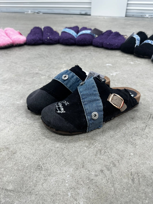 TSC DOUBLE DENIM CLOG