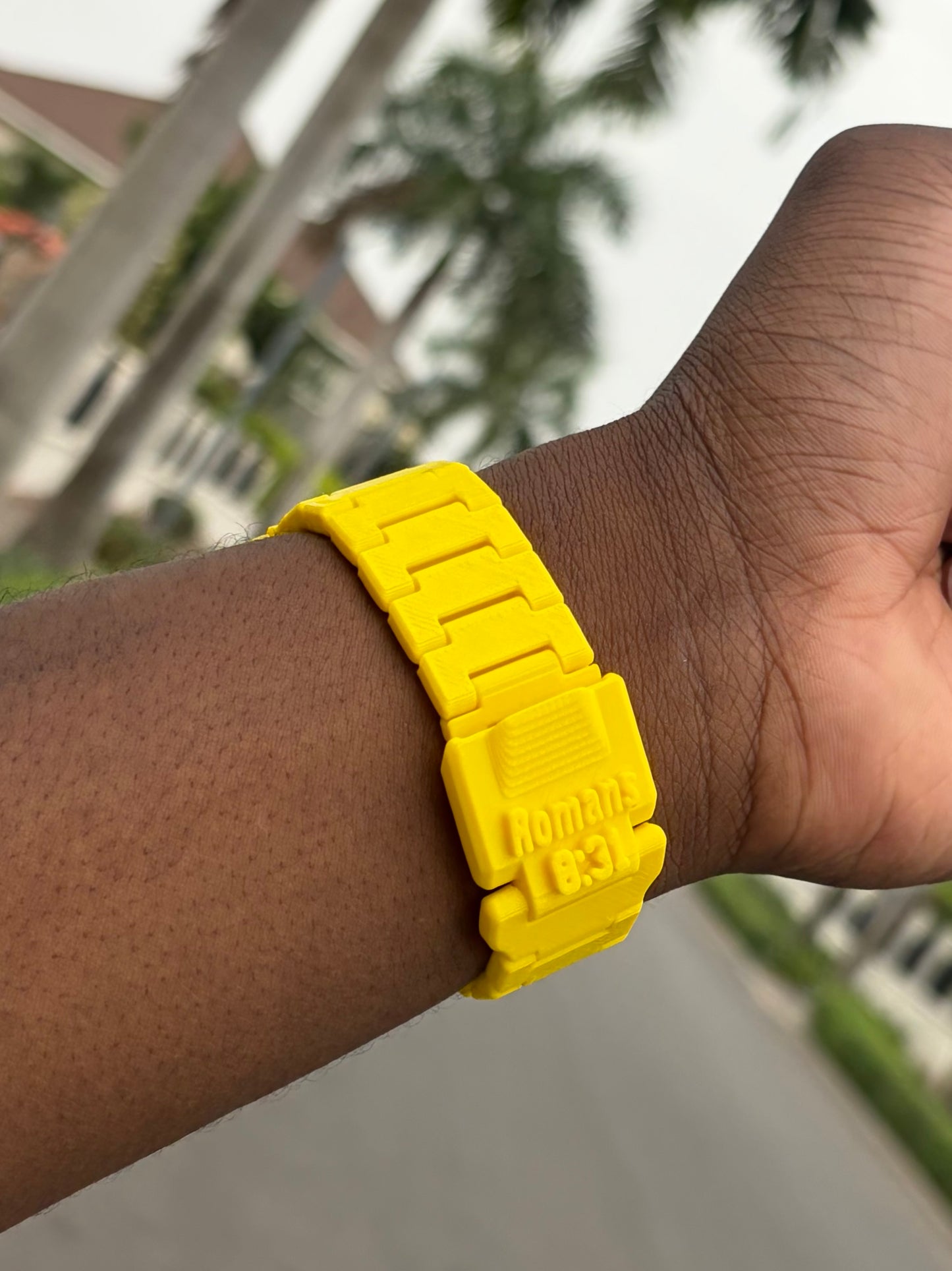 TSC Faith Based Watch Yellow