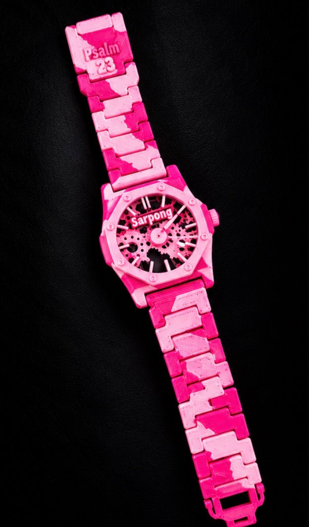 TSC Faith Based Watch Double Pink Camo
