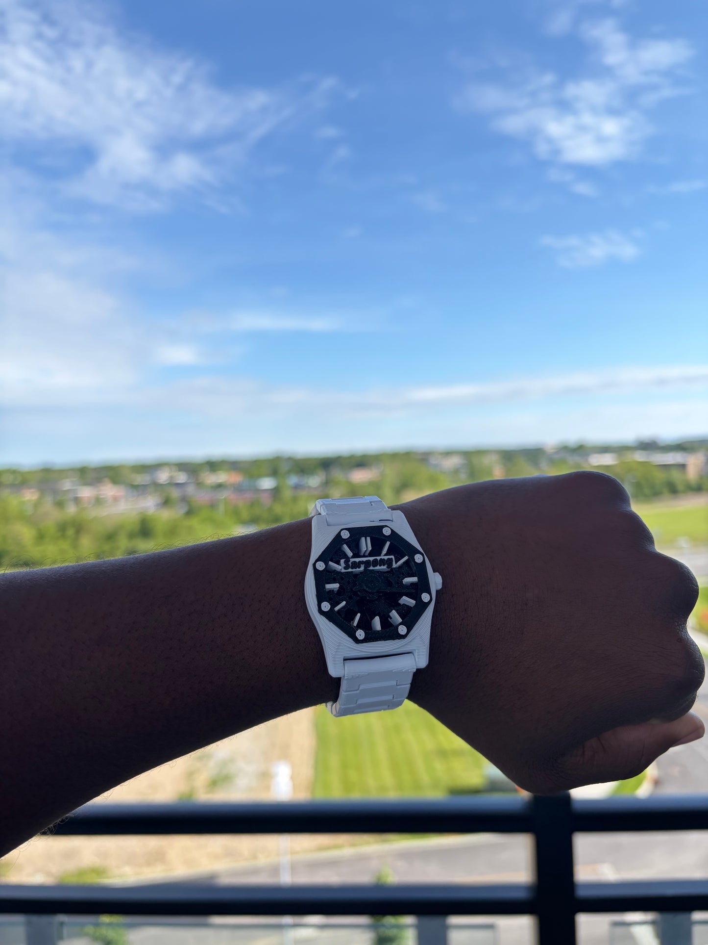 Sarpong Faith Based Watch V2 White/Black