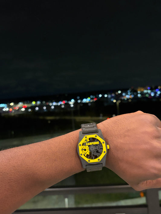TSC Faith Based Watch Black/Yellow