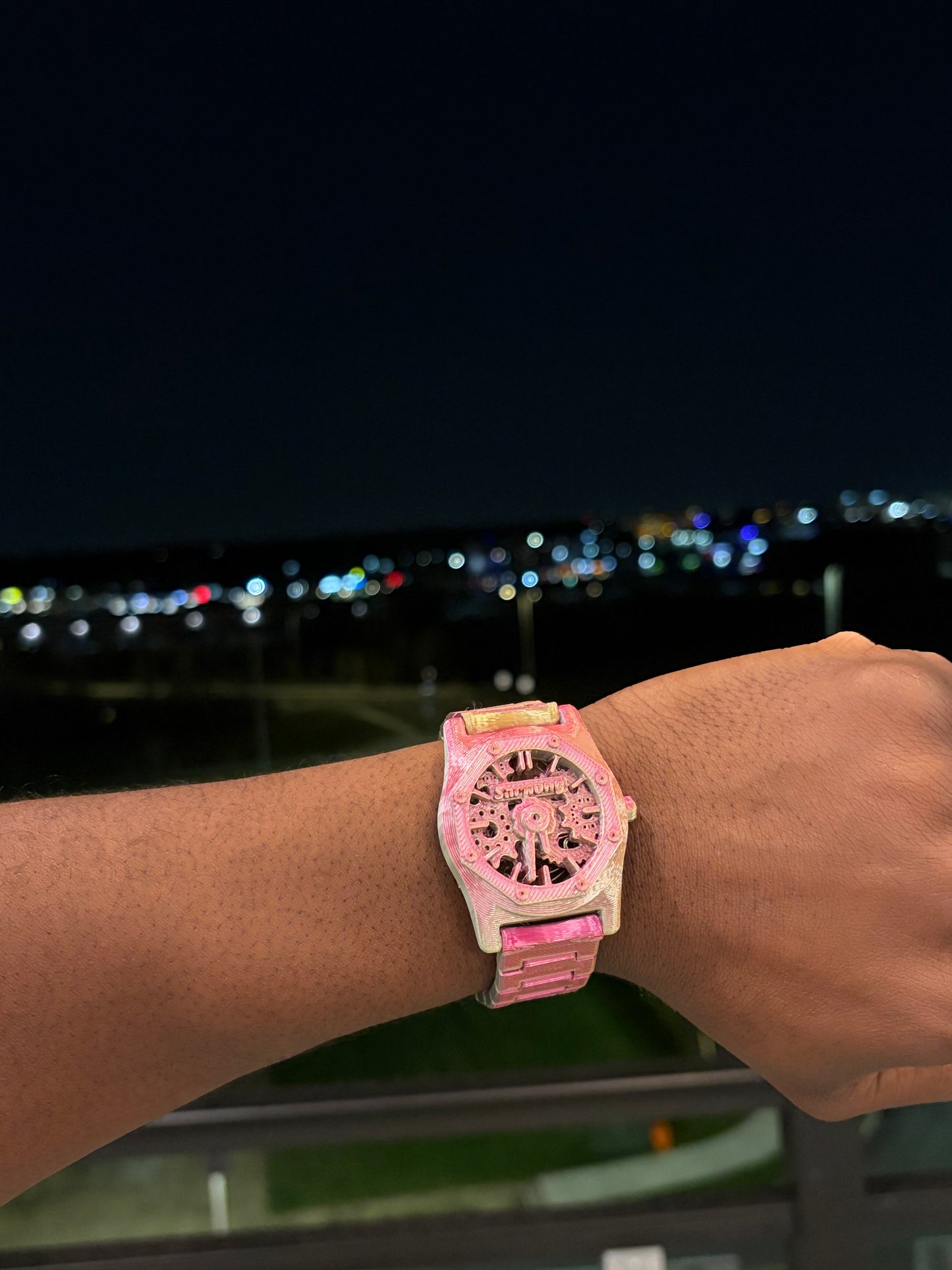 Sarpong Faith Based Watch Pink Lemonade