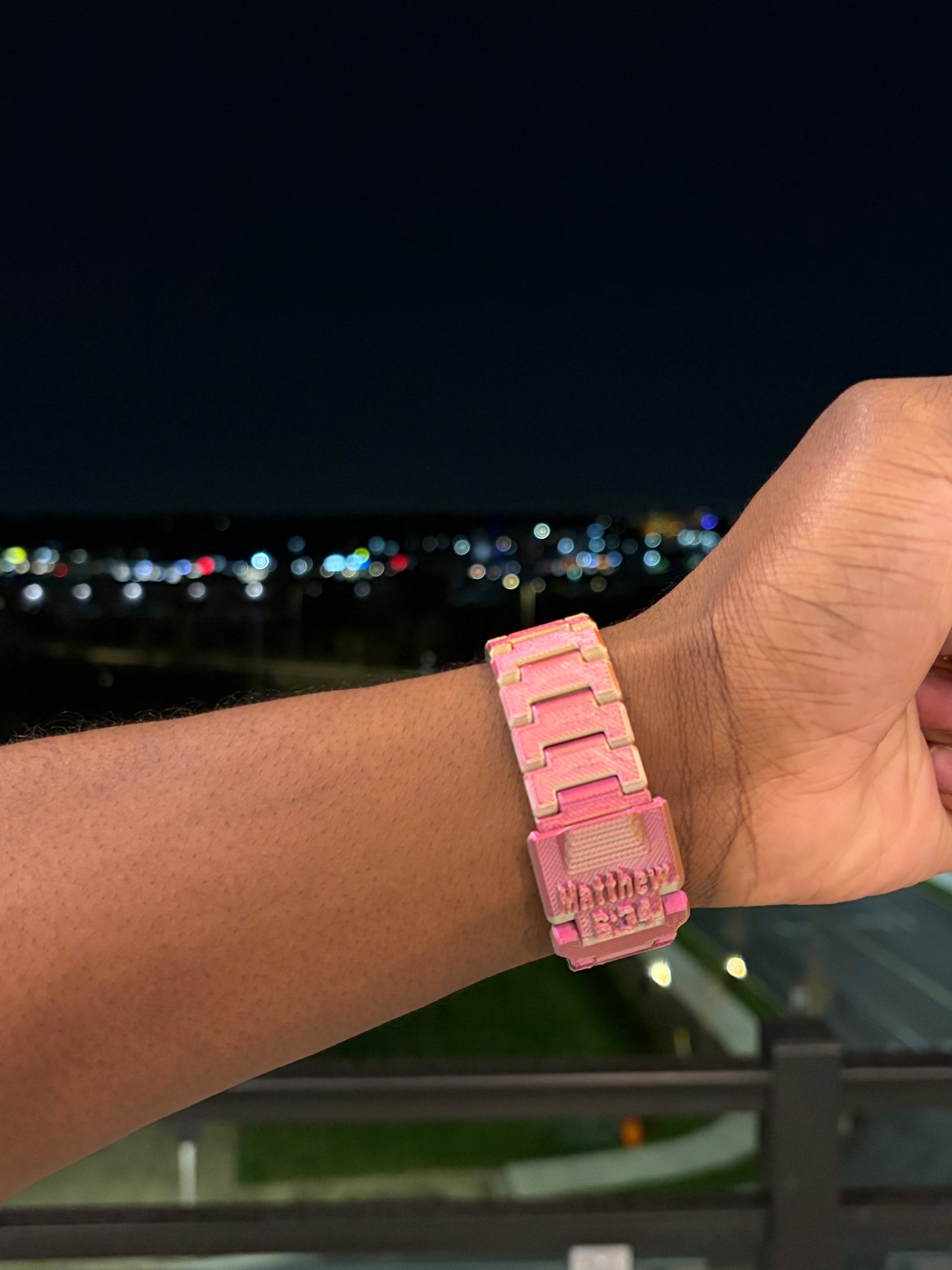 Sarpong Faith Based Watch Pink Lemonade