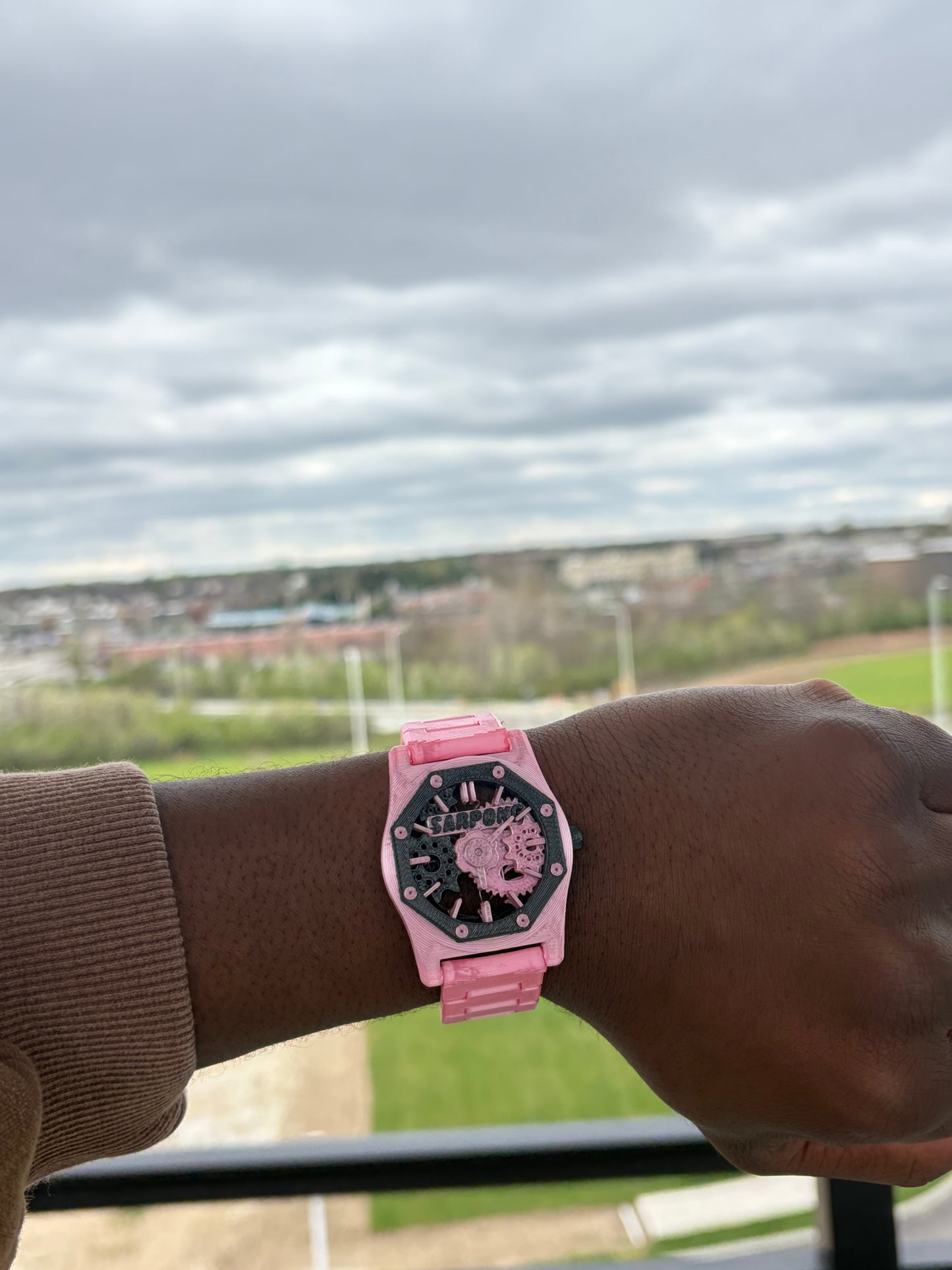 Sarpong Faith Based Watch V2 Pink/Black
