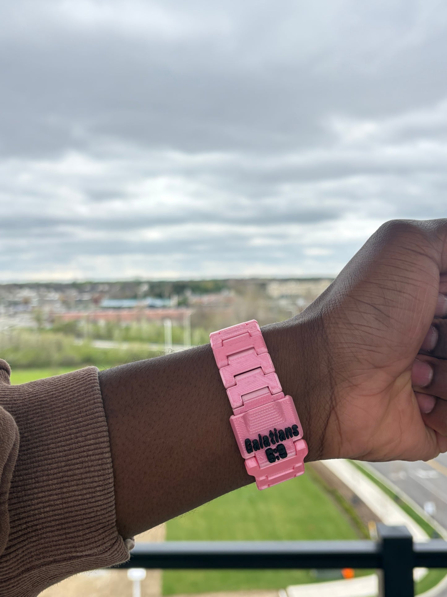 Sarpong Faith Based Watch V2 Pink/Black