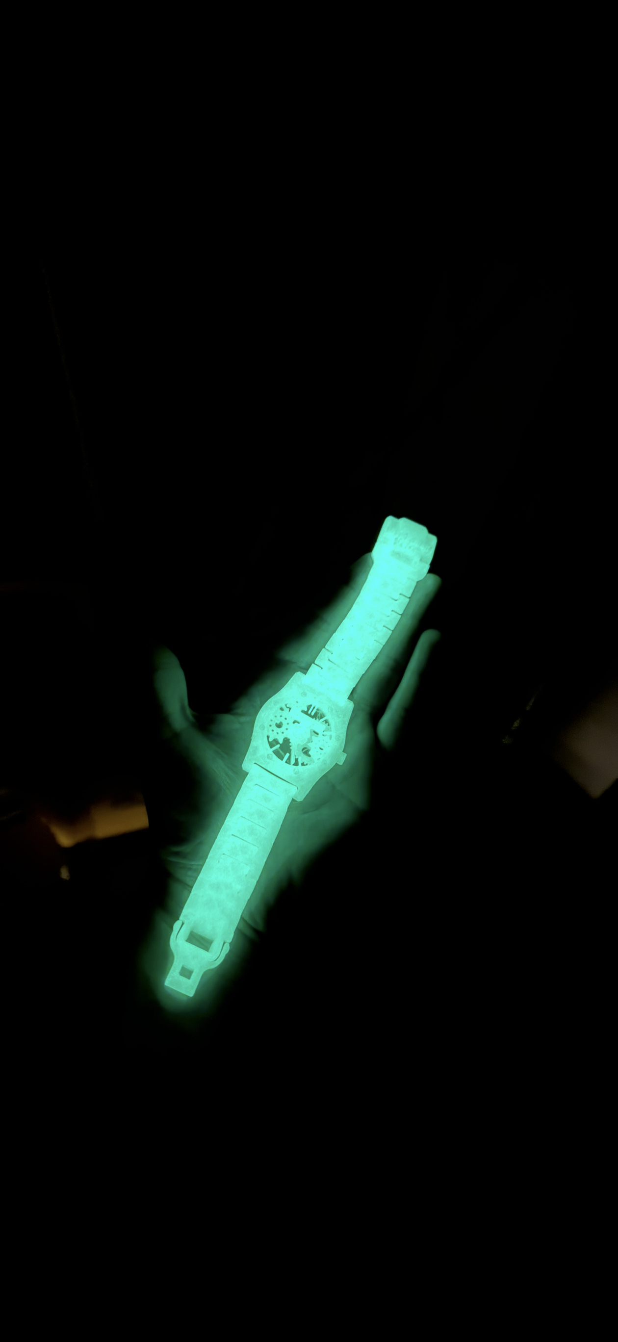 Sarpong faith Based Watch - Bone White (Glow in the dark)