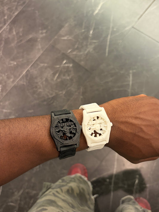Sarpong Faith Based Watch Black + White Combo