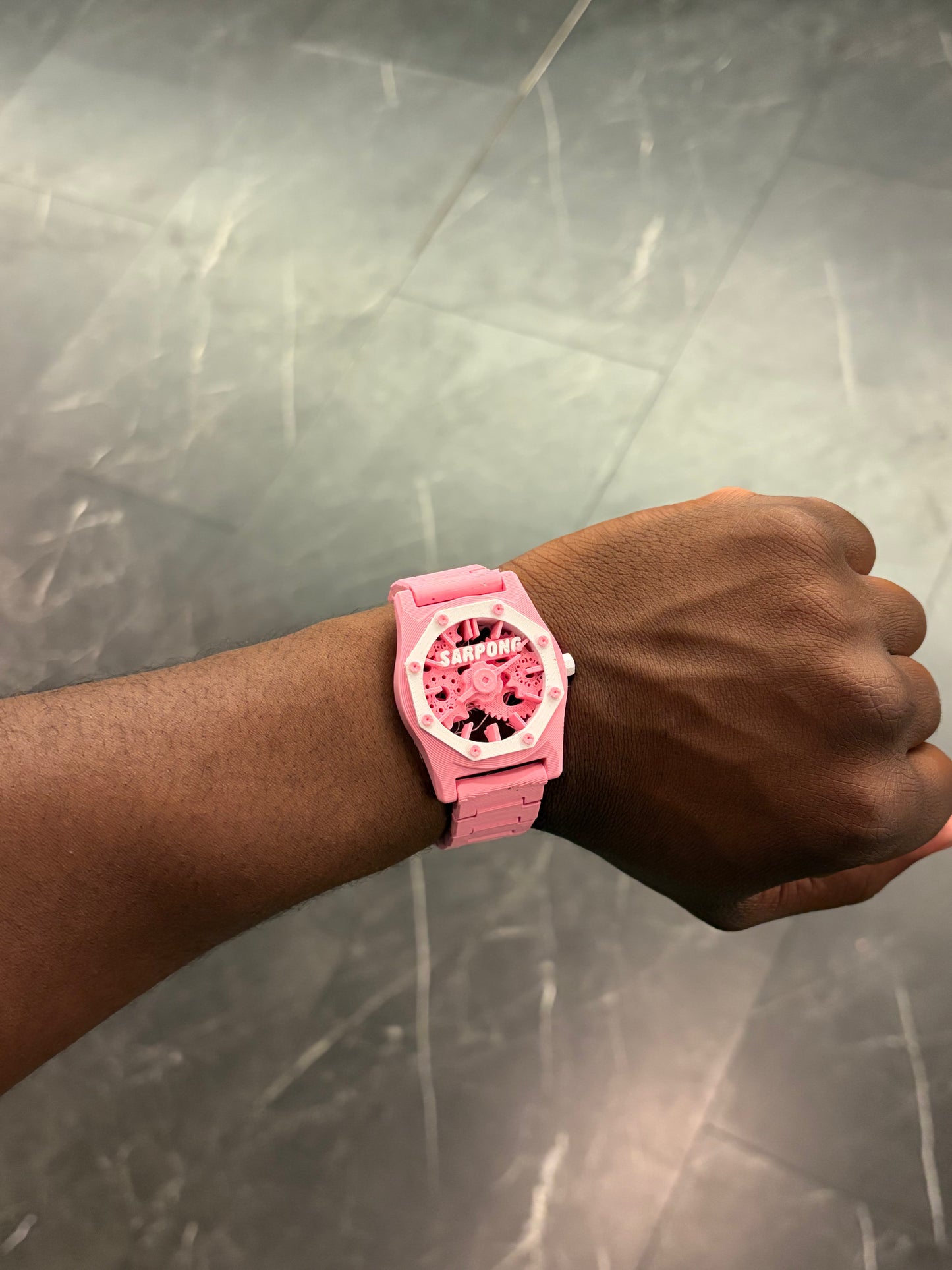 TSC Faith Based Watch Pink/White V2