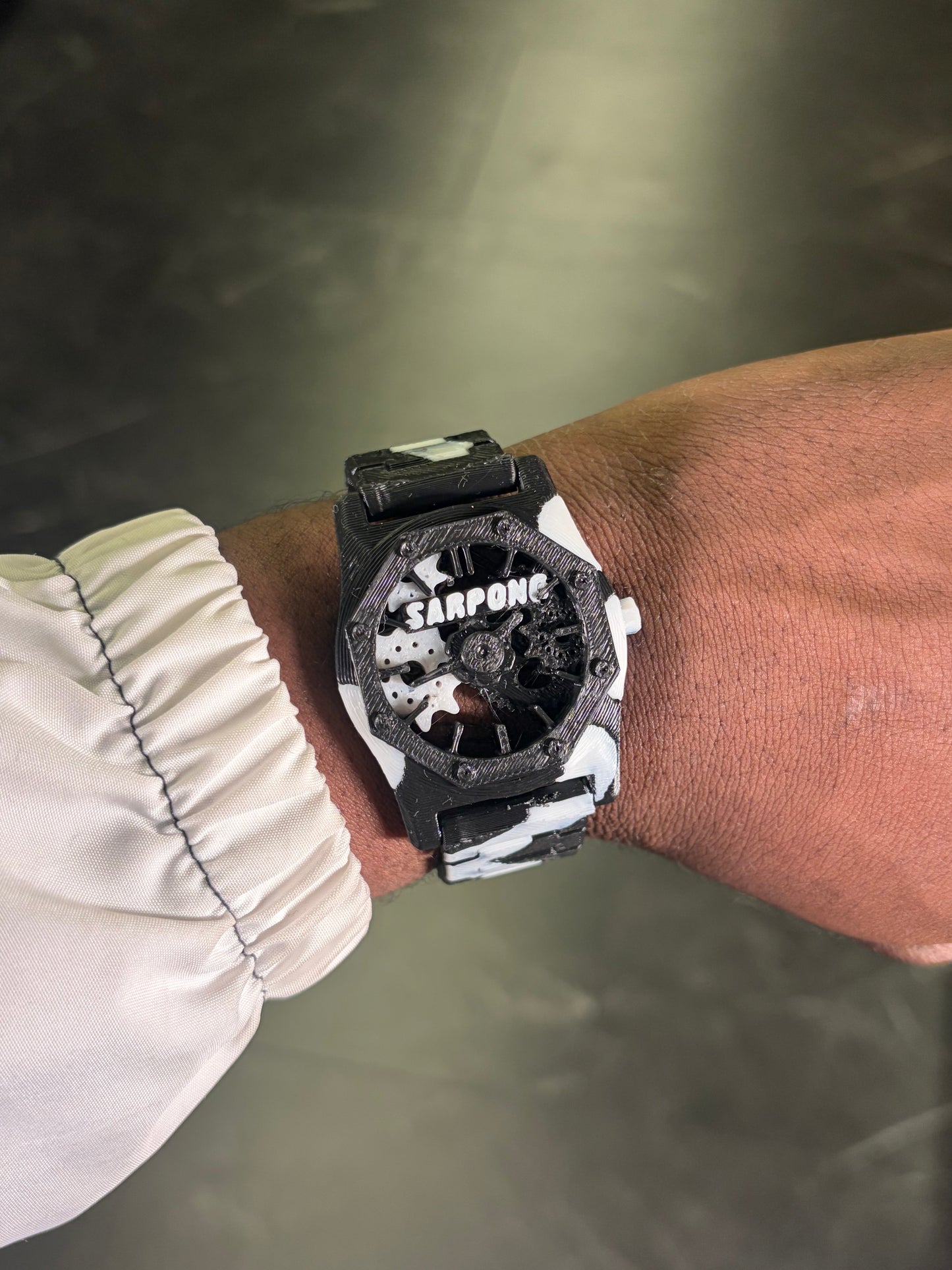 TSC Faith Based Watch Black/White Camo