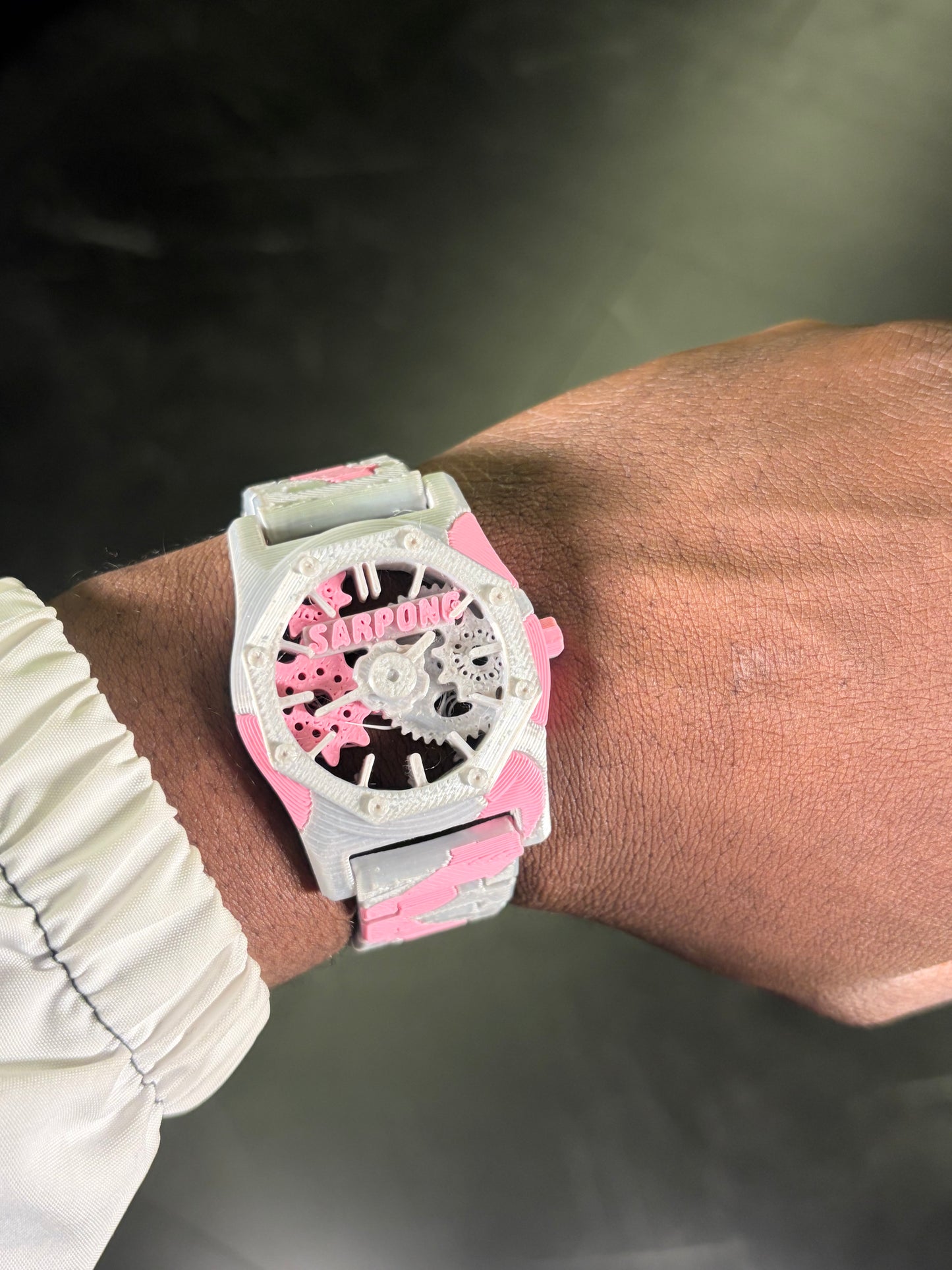 TSC Faith Based Watch Silver/Pink Camo *Rare