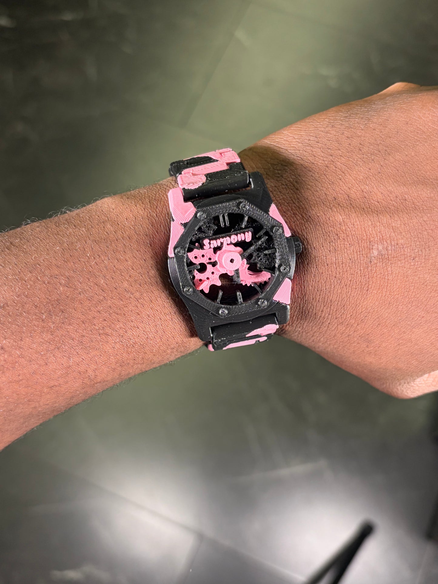 TSC Faith Based Watch Black/Pink Camo *RARE