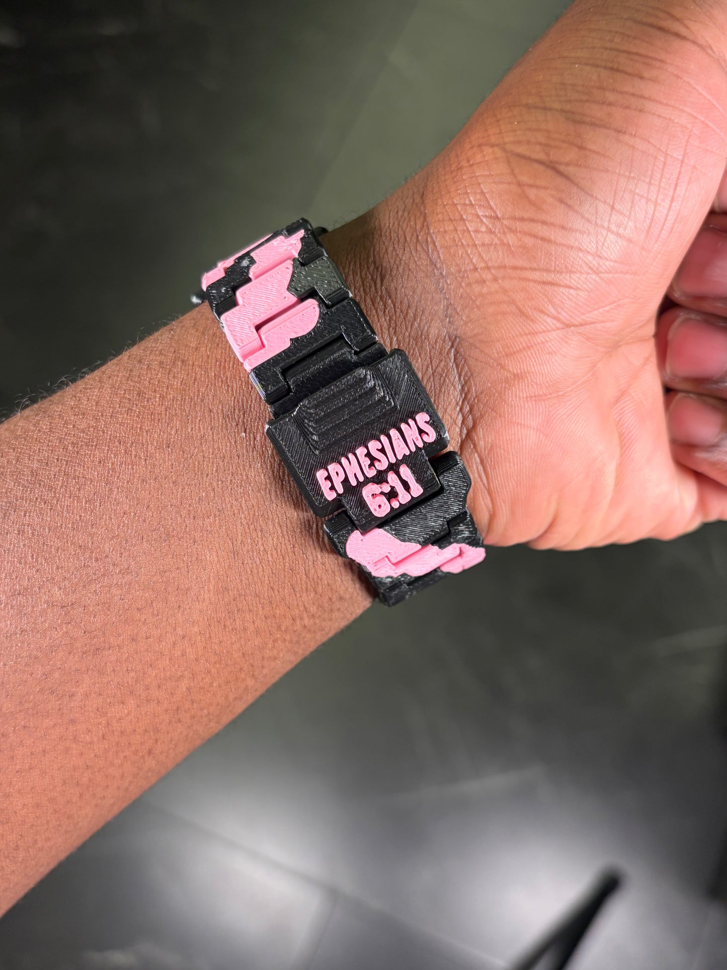 TSC Faith Based Watch Black/Pink Camo *RARE