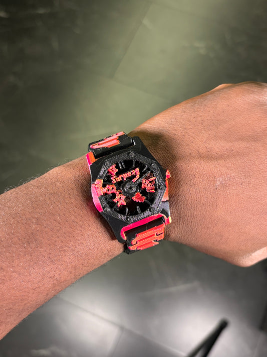 TSC Faith Based Watch Black/Pink Lemonade came *RARE