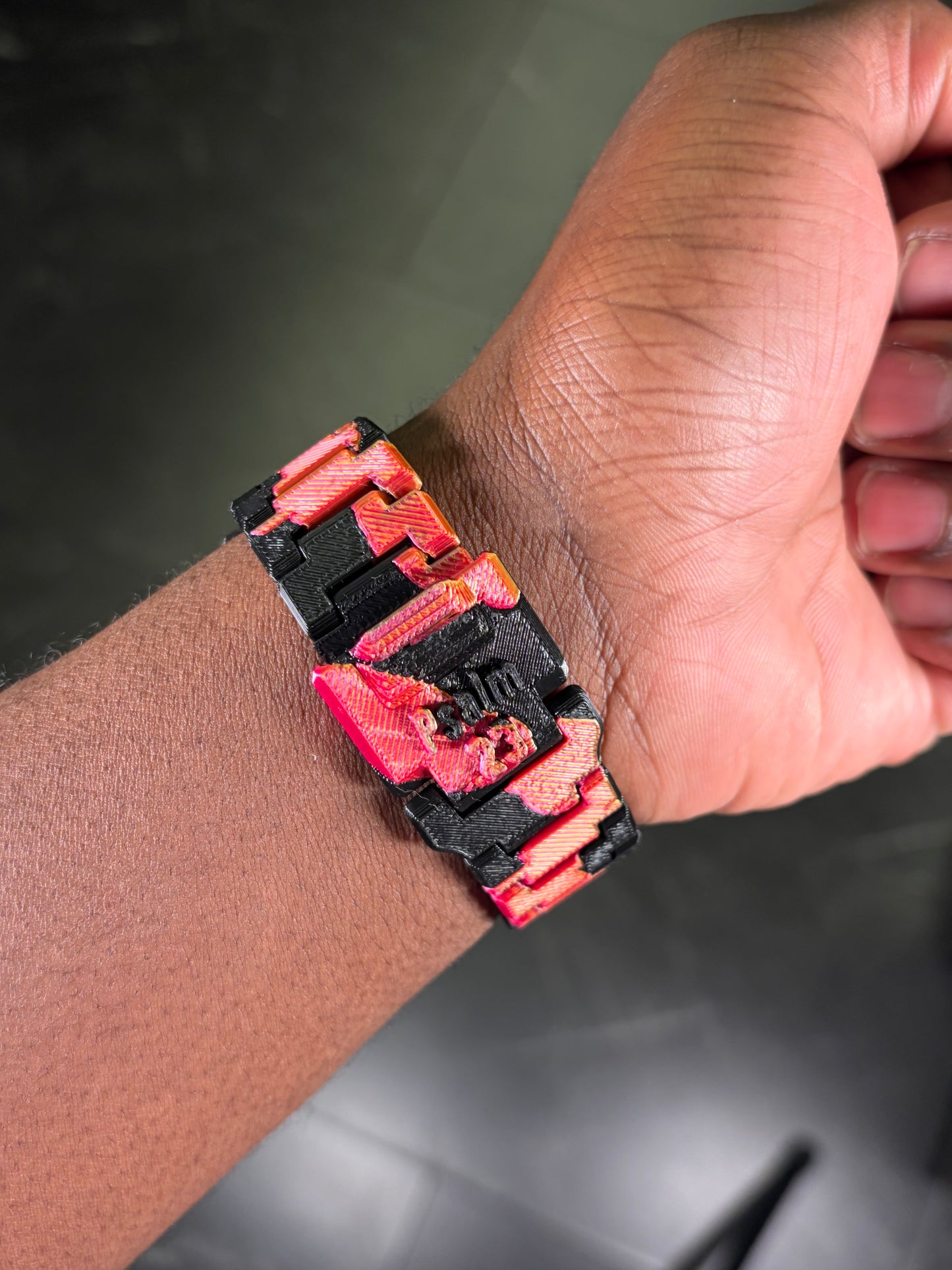 TSC Faith Based Watch Black/Pink Lemonade came *RARE