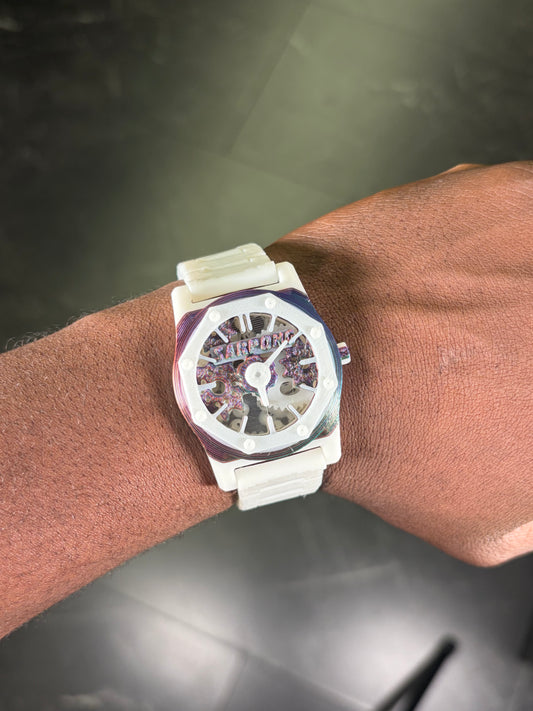 TSC Faith Based Watch Pearlescent/White Two Tone