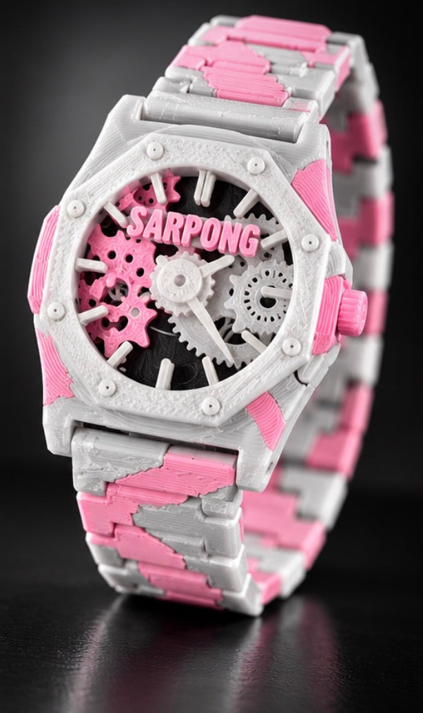 TSC Faith Based Watch Silver/Pink Camo *Rare