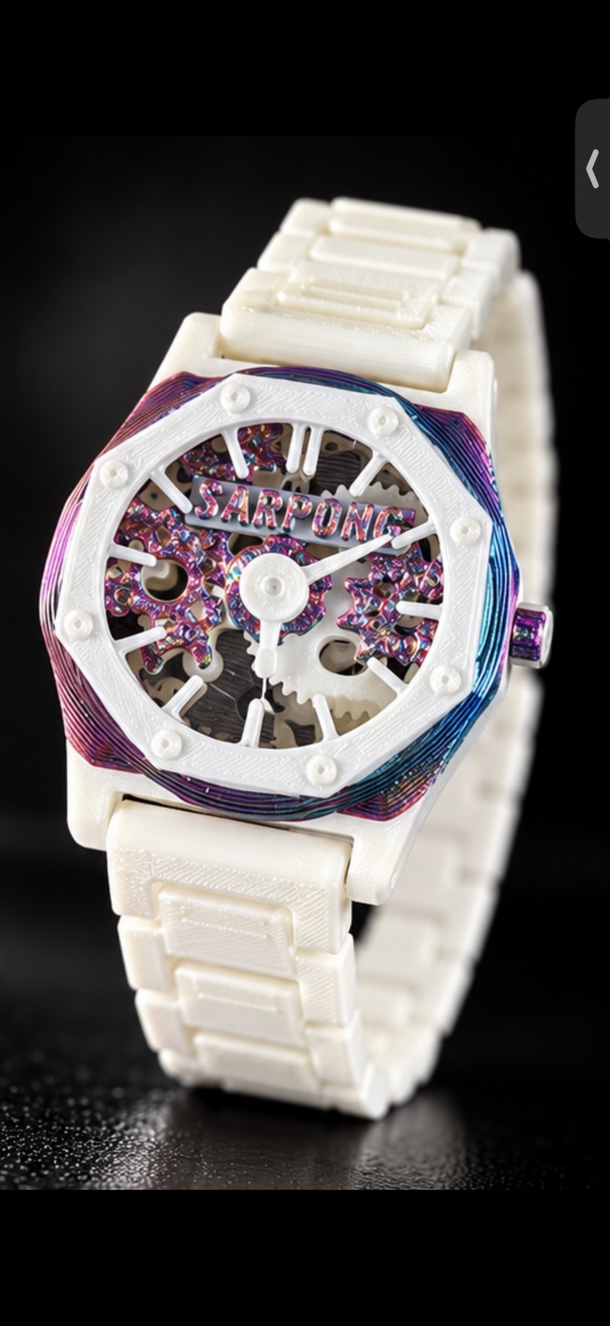 TSC Faith Based Watch Pearlescent/White Two Tone