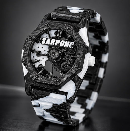 TSC Faith Based Watch Black/White Camo